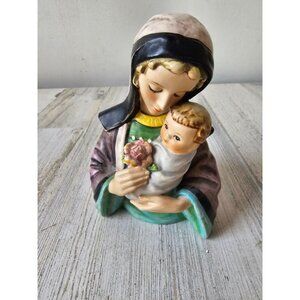 Goebel 401 1959 madonna Mary baby Jesus bust robson Germany vintage lady child i